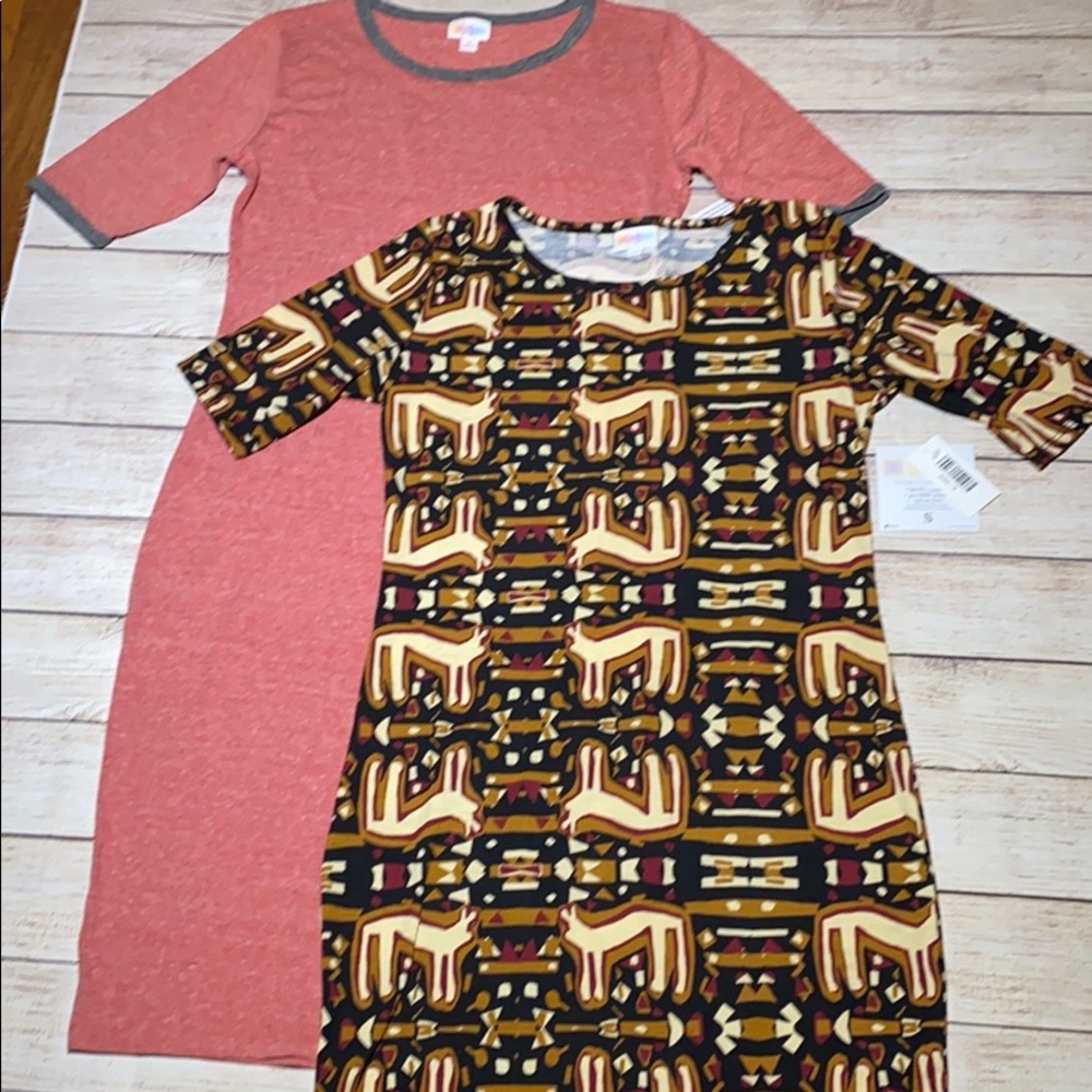 NWT Lularoe S Julia Dress Bundle. Bundle of 2. - Picture 3 of 9
